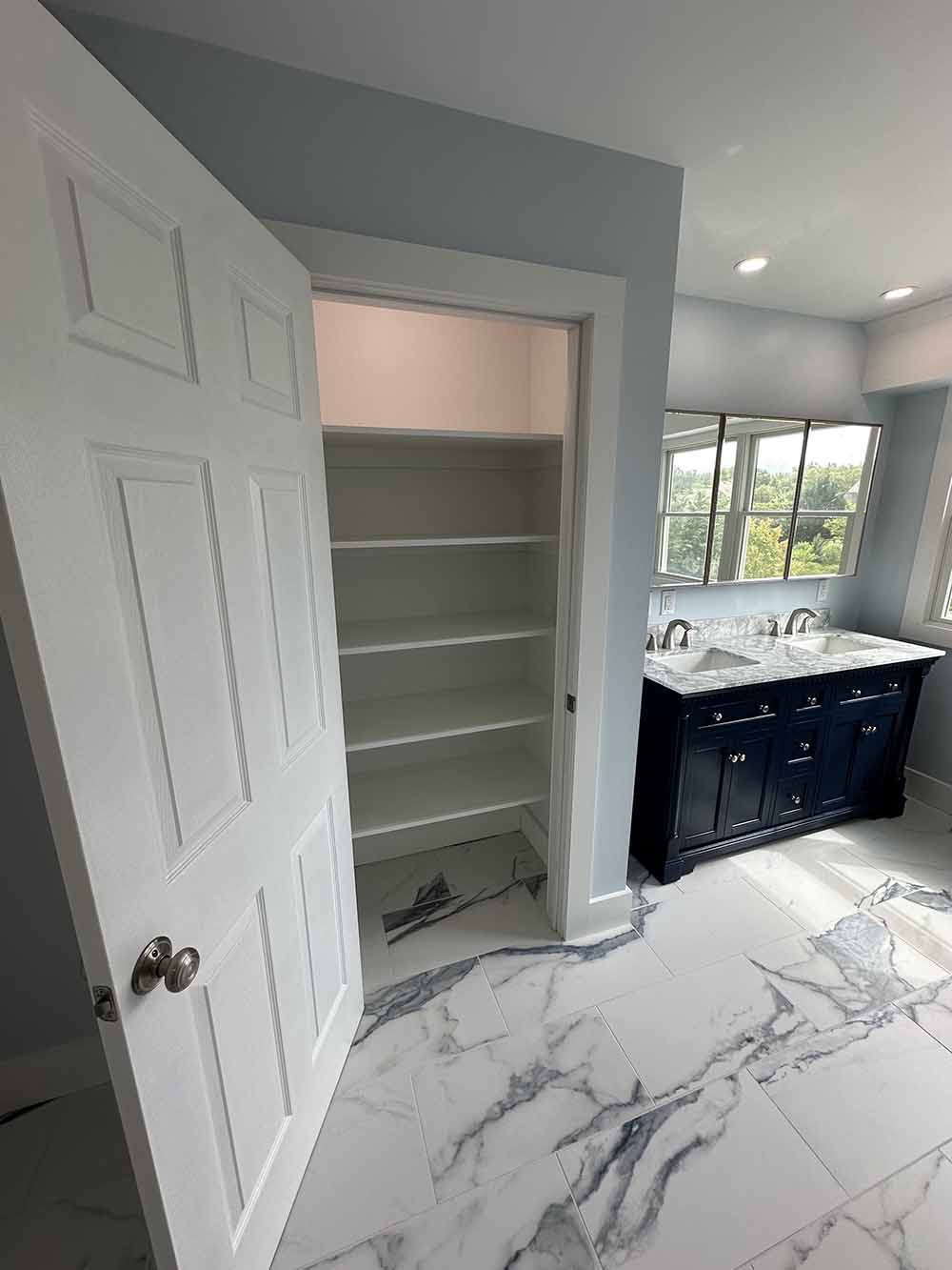 Elegant bathroom renovation